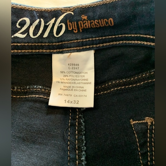 Parasuco Dark Blue Jeans - Picture 3 of 7